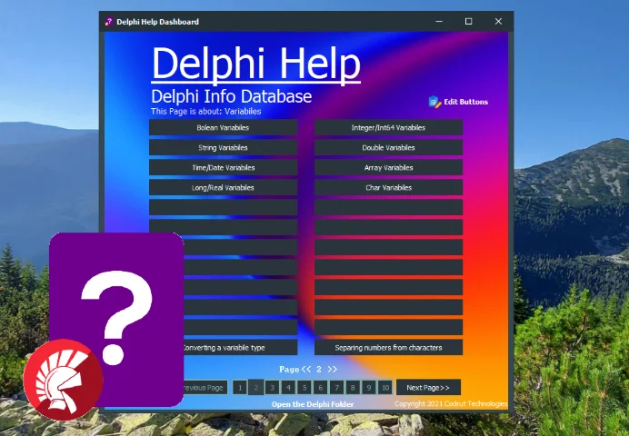 Delphi Help v1