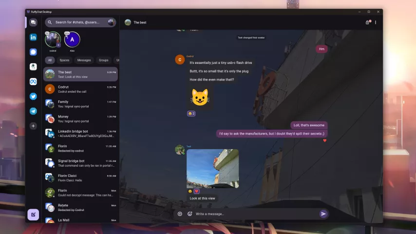 FluffyChat for Windows (desktop)