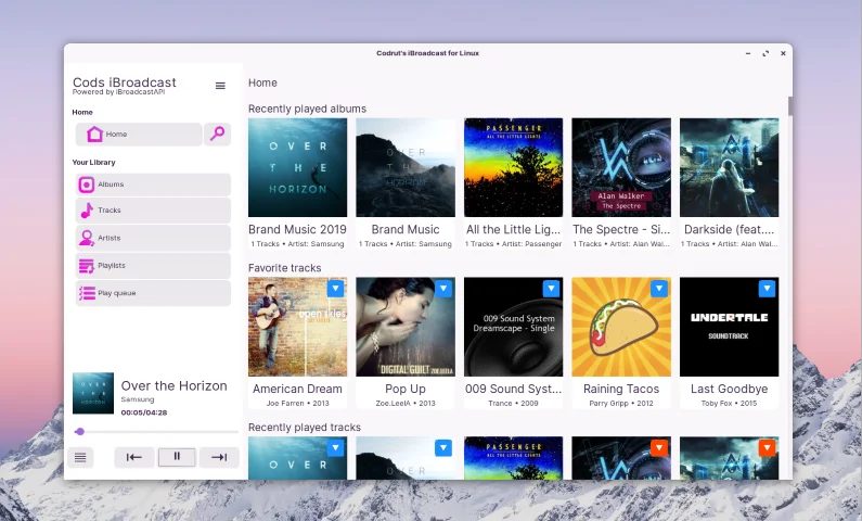 iBroadcast for Linux