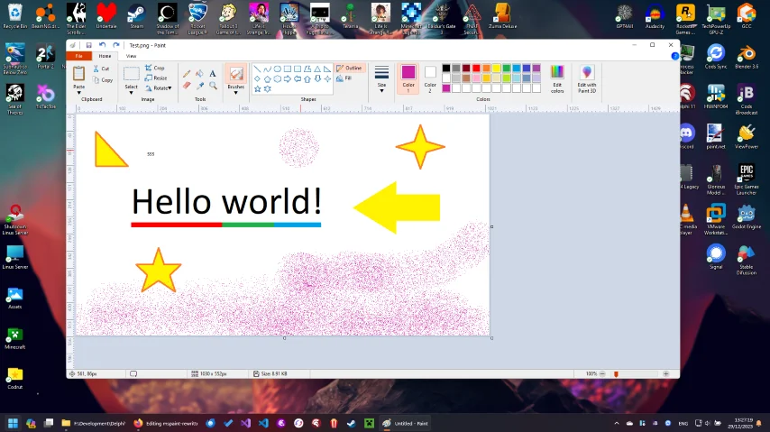 Microsoft Paint Rewritten